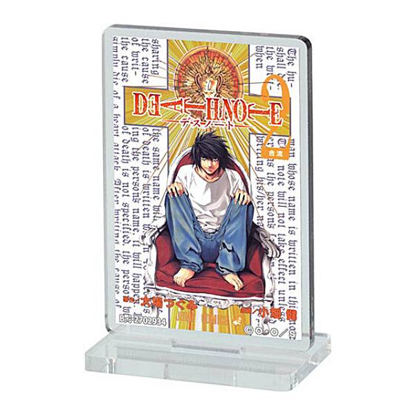 【2巻】DEATH NOTE ポスターアクリルスタンド画像