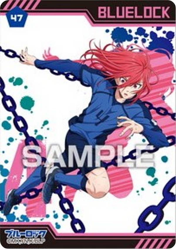 楽天市場】【千切豹馬(立ち絵)】ブルーロック クリアカード