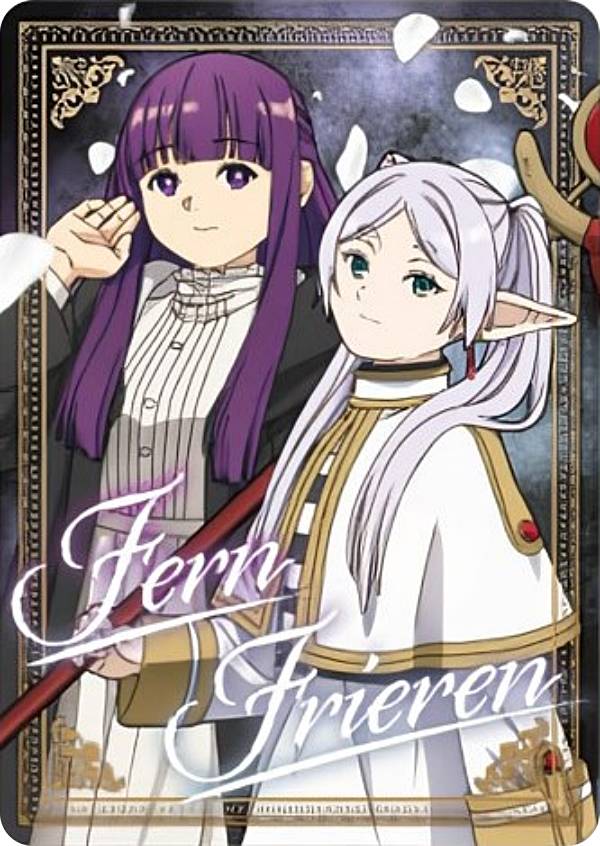 葬送のフリーレン　ミニ色紙　フェルン Amazon.co.jp: 葬送のフリーレンvol2 フェルン ミニ色紙