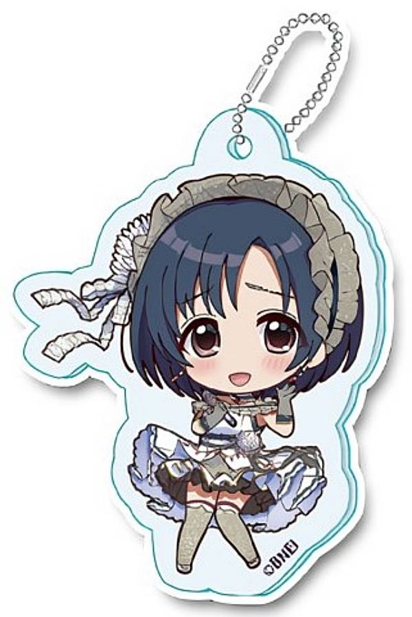 【白菊ほたる】アイドルマスター シンデレラガールズ ぷちちょこ トレーディングアクリルキーホルダー画像