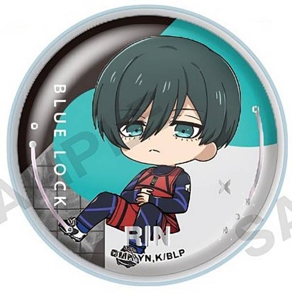 楽天市場】【糸師凛】 ブルーロック One Color シャイニー缶バッジ