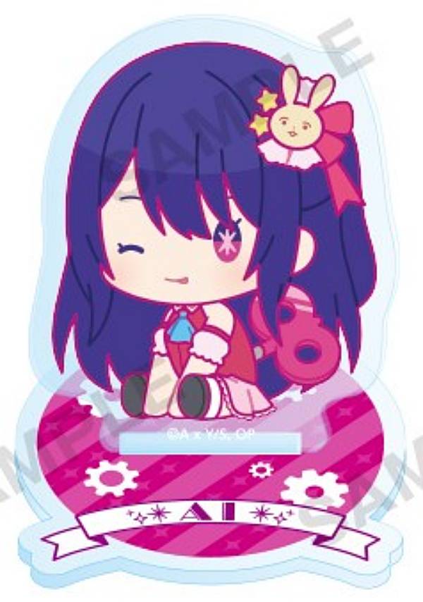 推しの子　アクリルスタンド　ミニブロマイドコレクション　星野アイ 推しの子展 アクリルスタンド ミニブロマイド 缶バッジ ホログラム