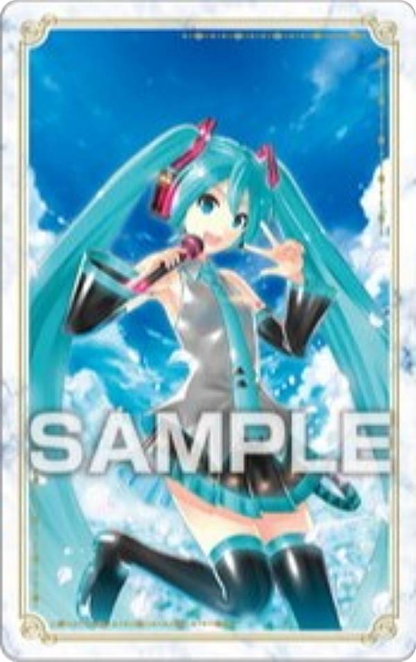 楽天市場】エンスカイ 初音ミク クリアカードコレクションガム5
