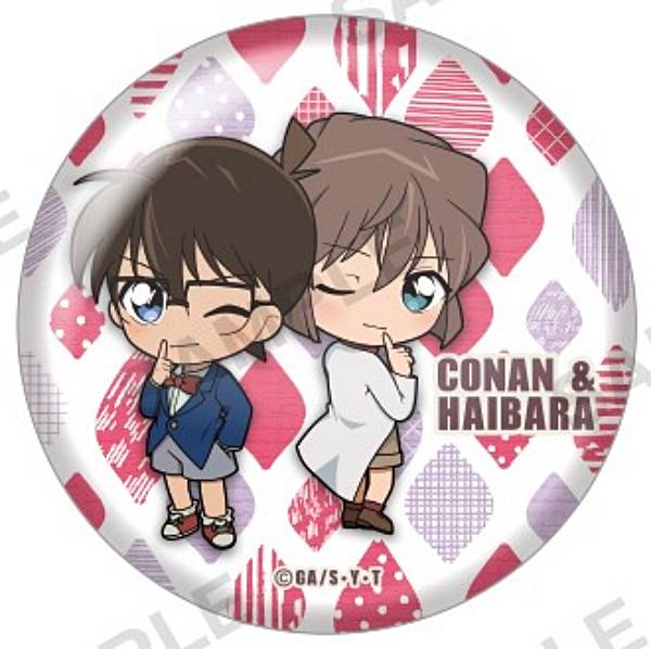 名探偵コナン 萩原研二 缶バッジ コナンプラザ ぱしゃこれ ハート缶