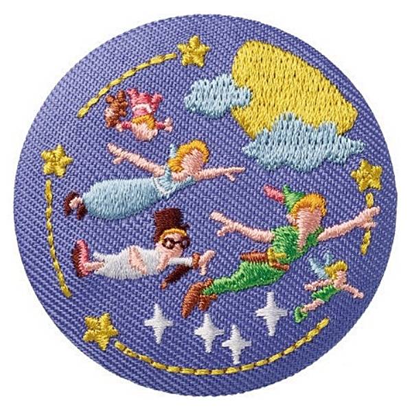 楽天市場】Disney Characters 刺繍缶バッジ ビスケット ピーターパン