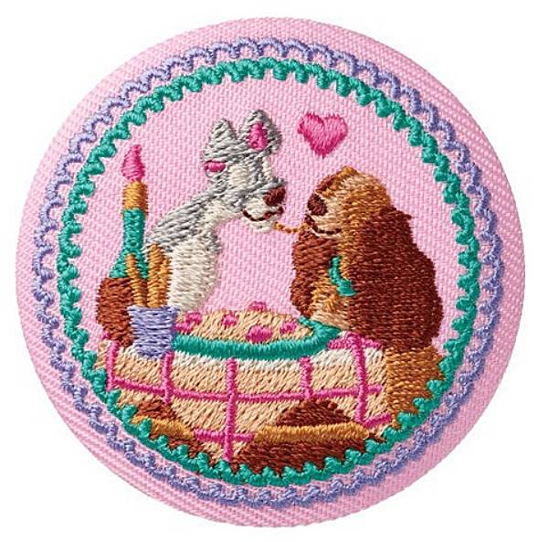 ディズニーピン わんわん物語 ピンバッチ 101匹わんちゃん パーシー