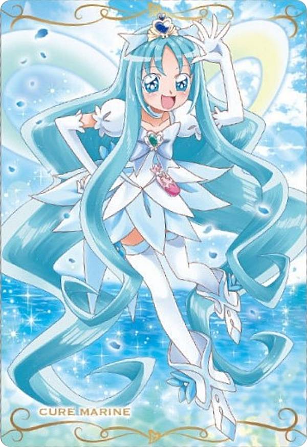 楽天市場】プリキュアカードウエハース10 No.06 キュアマリン