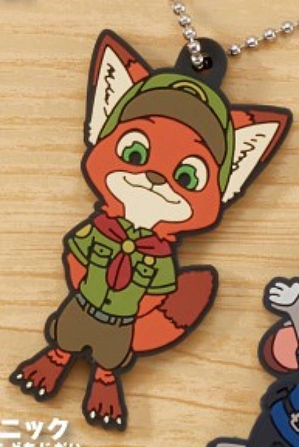 【ニック 子供時代】でふぉラバ! ズートピア キーホルダー画像