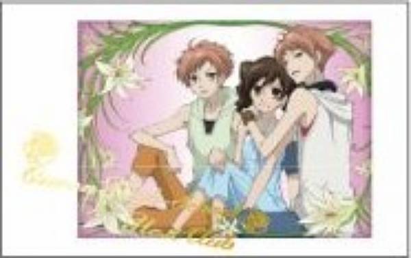 【[箔押し仕様] OH-24.藤岡ハルヒ＆常陸院光＆常陸院馨/横向き】キャラポトレ 桜蘭高校ホスト部画像