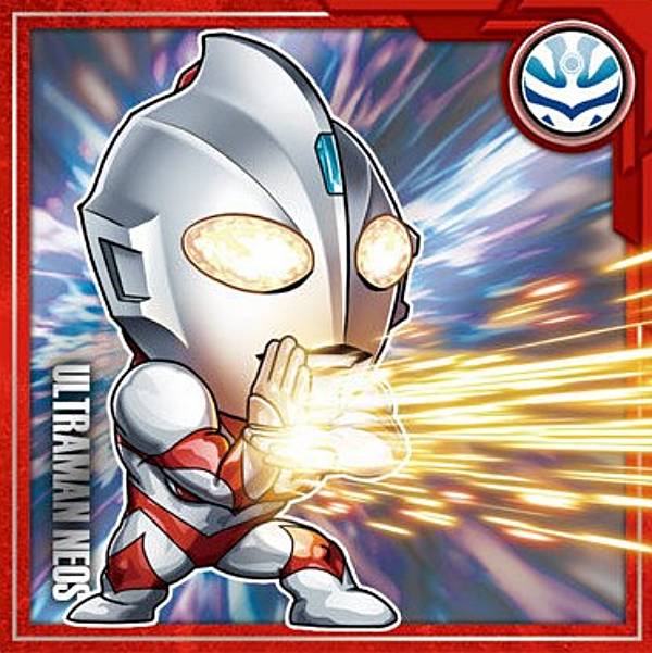 【V-No.28 ウルトラマンネオス (N ノーマル) 】ウルトラマンシールウエハース vol.5画像