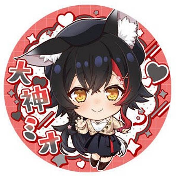 楽天市場】大神ミオ 缶バッジ ホロライブ CANバッジ hololive 6th fes