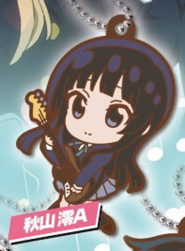 【秋山 澪 A】でふぉラバ! けいおん! キーホルダー画像