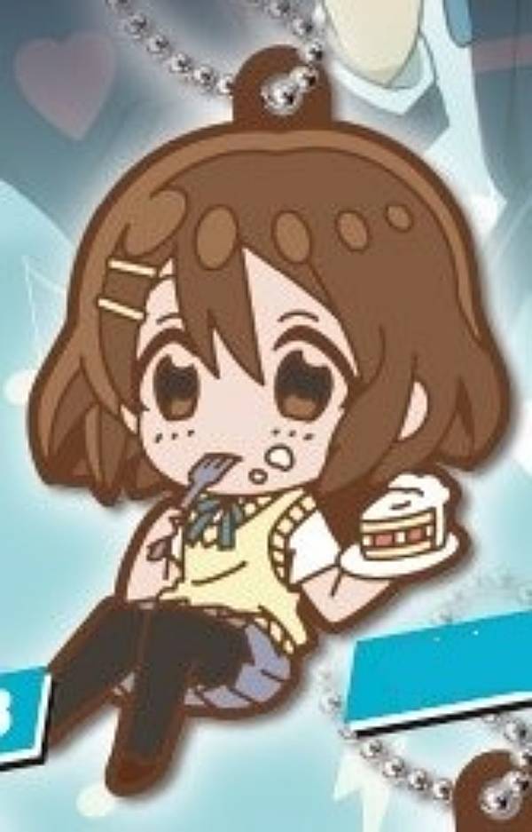 【平沢 唯 B】でふぉラバ! けいおん! キーホルダー画像