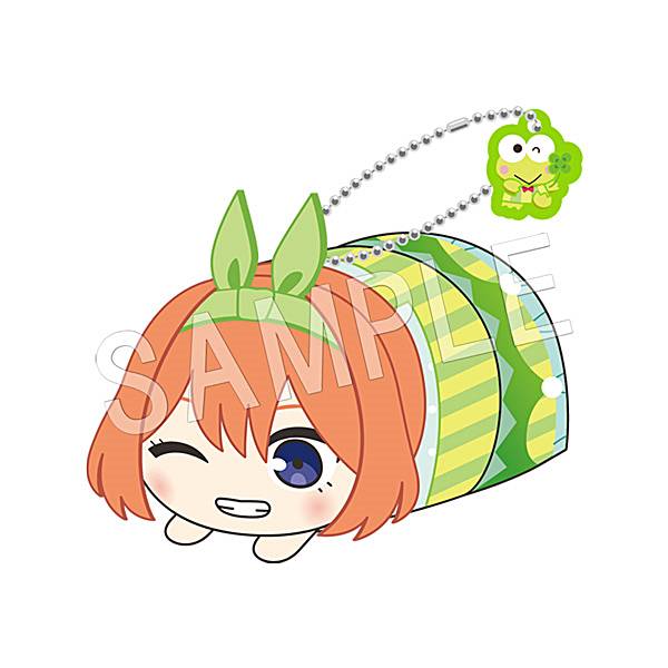 【中野四葉×けろけろけろっぴ】五等分の花嫁∬×サンリオキャラクターズ もちころりん ぬいぐるみマスコット画像