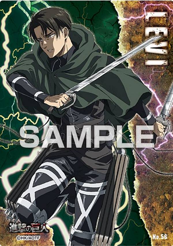 進撃の巨人 ピーク カード 122枚 ピーク・フィンガー（車力の巨人）/SR☆【緑】【キャラクター