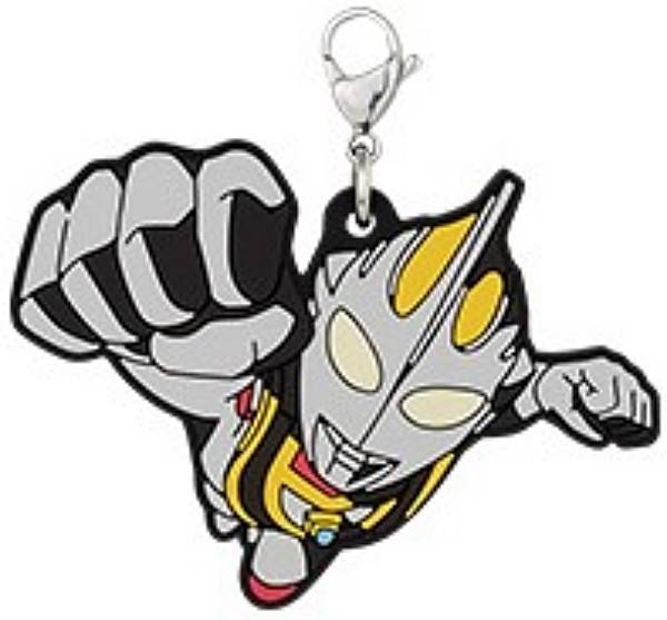 【F賞 ウルトラマンガイアA(ラバーチャーム)】一番くじ ウルトラマンティガ・ダイナ・ガイア -光を宿すものたちへ-画像