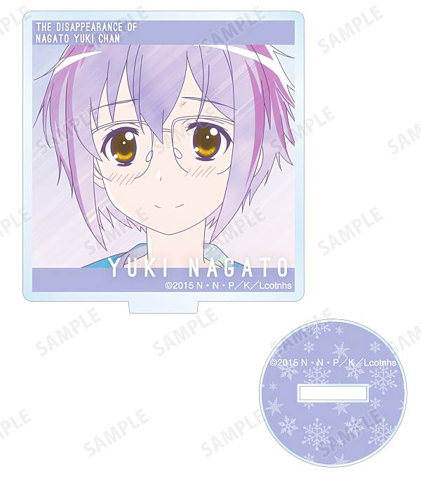 【長門有希A】長門有希ちゃんの消失 トレーディングAni-Art clear labelアクリルスタンド画像