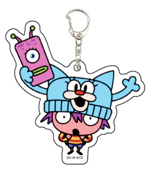 【ヒロシ＆ボーニャンE】アクリルキーホルダー おばけずかん! 01 公式イラスト画像
