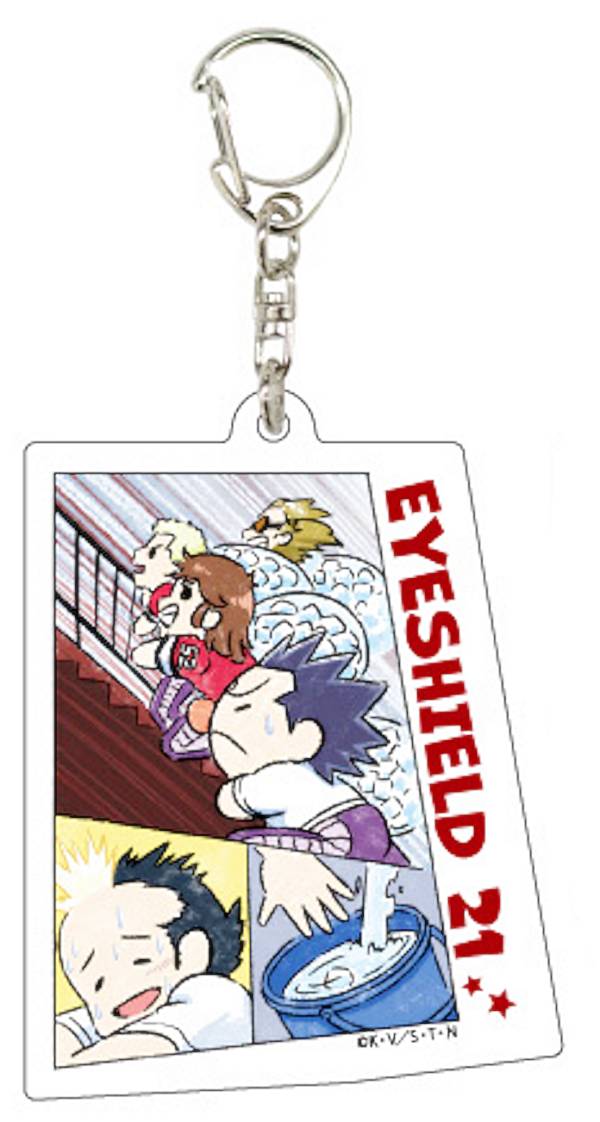 【2 集合】アクリルキーホルダー アイシールド21 02 場面写Ver.(グラフアートイラスト)画像