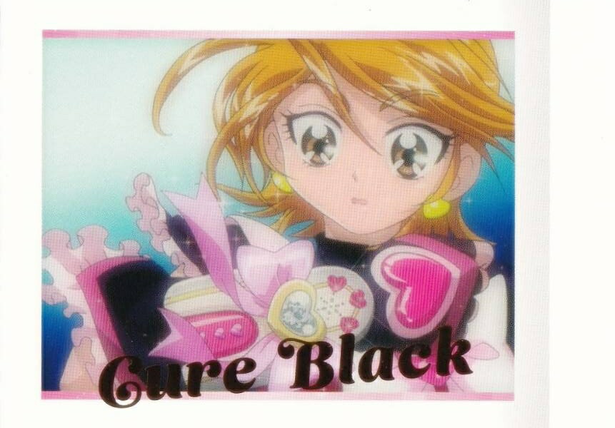 【[箔押し仕様] 13.キュアブラック (レア) 】ふたりはプリキュア Max Heart ぱしゃこれ画像