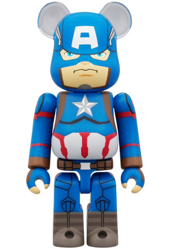 MEDICOM TOY - ベアブリック  400% キャプテン・アメリカ メディコム・トイ BE@RBRICK ベアブリック 400% アベンジャーズ
