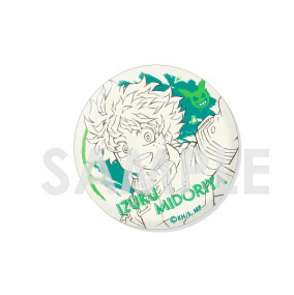 僕のヒーローアカデミア ヒロアカ ウォールテクスチャ缶バッジvol.2 緑谷出久 myhatkbclr00007.jpg