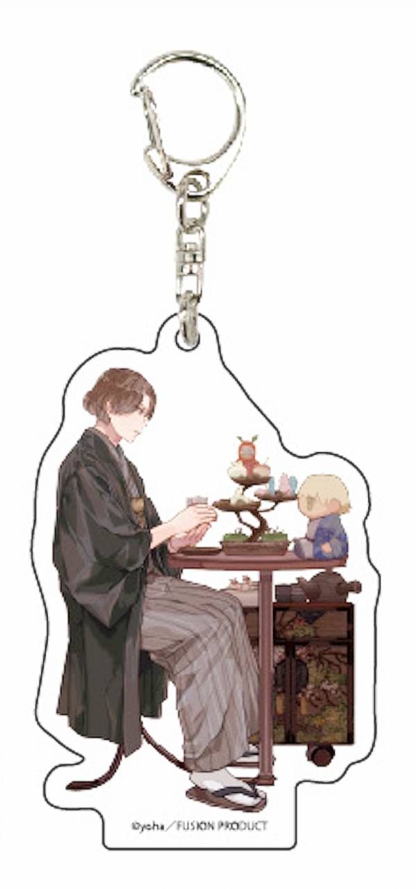 楽天市場】【紬凛太郎B】薫る花は凛と咲く アクリルチャーム