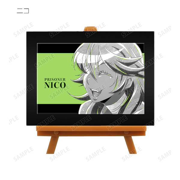 【ニコ】 ナンバカ トレーディング Ani-Art BLACK LABEL ミニアートフレーム画像