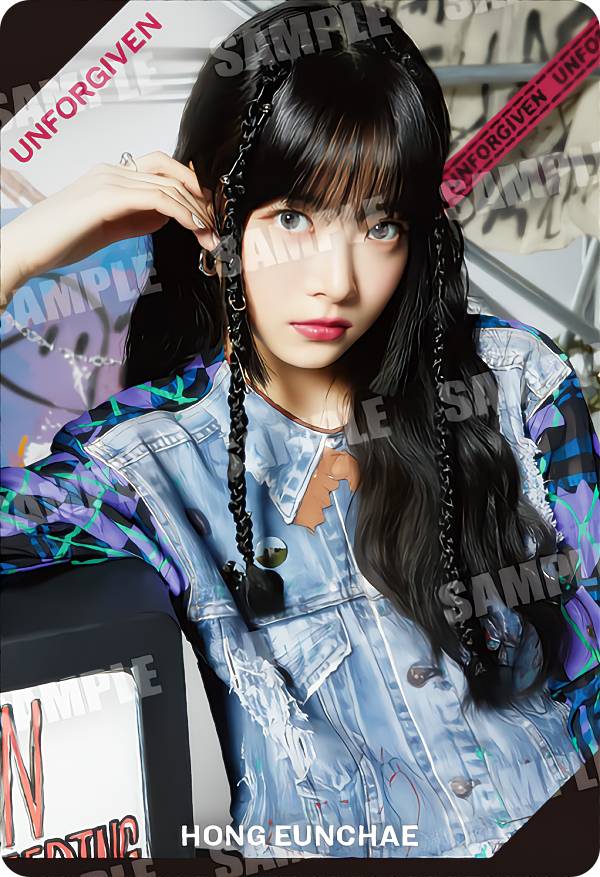 楽天市場】LE SSERAFIM - Mini Photo Card 【CRAZY】 ルセラフィム