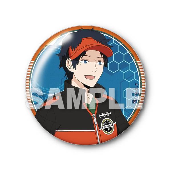 隠岐孝二 缶バッジセット 22個 Oki Kouji - Badge - kuji mate - WORLD TRIGGER (隠岐孝二