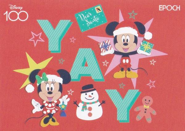 ディズニー100EPOCHコレクションカードプラチナムインサートパラレル