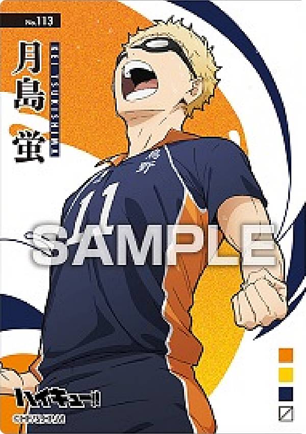 楽天市場】【No.119 黒尾鉄朗】 ハイキュー!! クリアカード