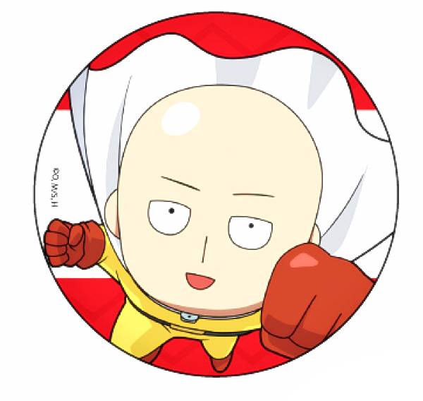 楽天市場】ワンパンマン グッズ ぎゅぎゅっと 缶バッジ 缶バッチ