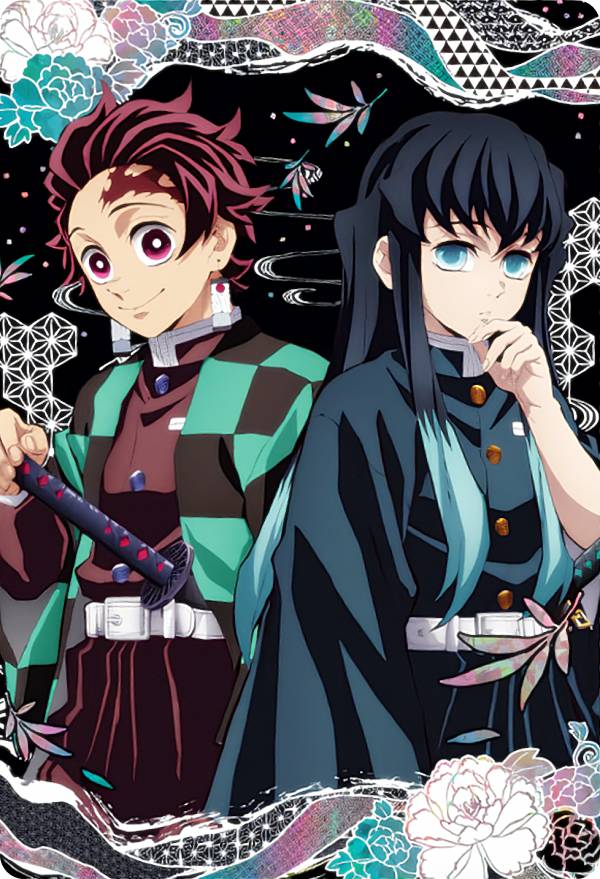 楽天市場】【[ホロ箔押し加工] W9-27 甘露寺蜜璃/恋柱 (SR