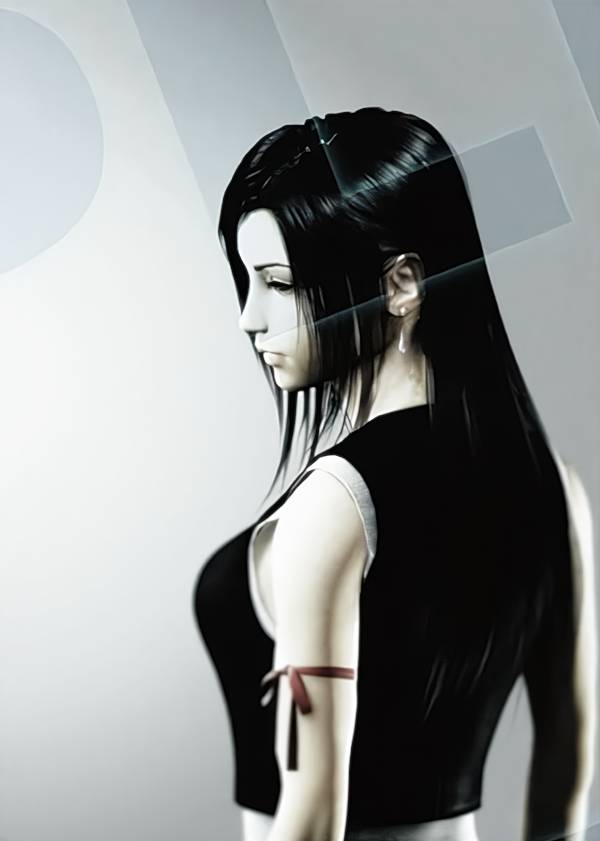 FF7 ファイナルファンタジー　アドベントチルドレン デジタルカード　プラス　② FINAL FANTASY VII ANNIVERSARY ART MUSEUM DIGITAL CARD PLUS