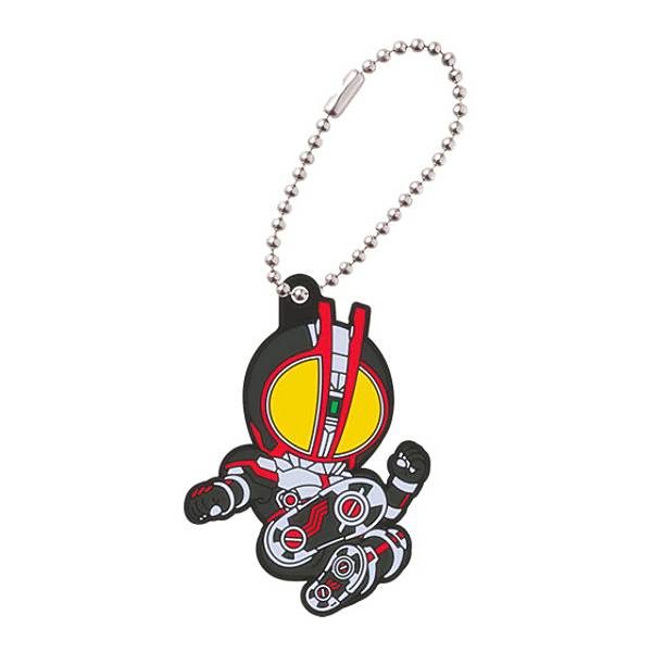 【仮面ライダーファイズ】 仮面ライダー555 カプセルラバーマスコット画像
