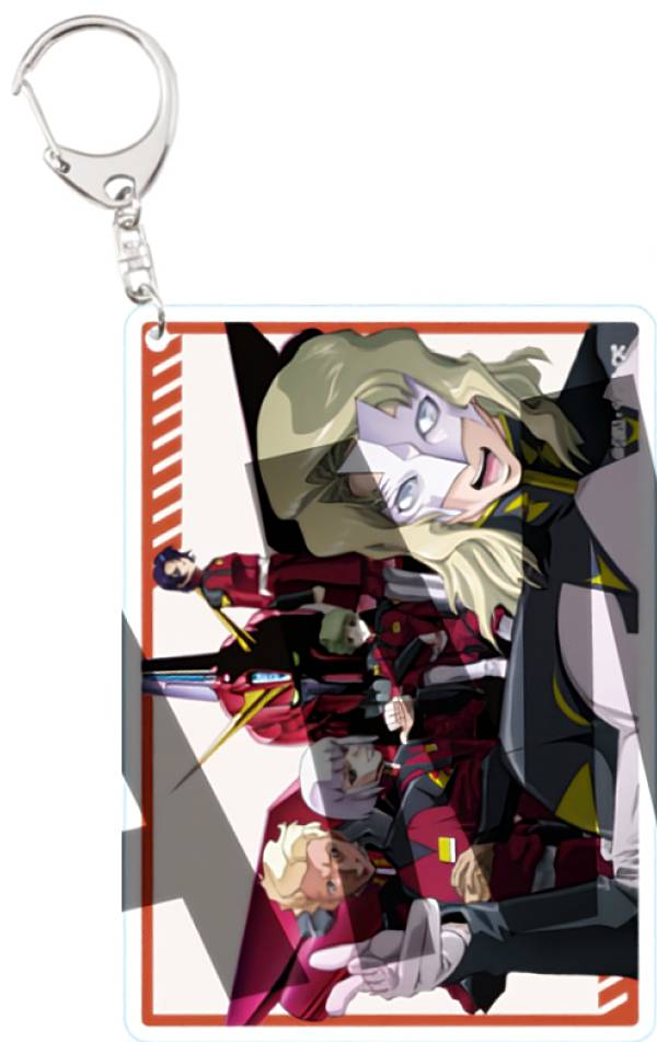 ガンダムSEED　DESTINY　イラストカード風　アクリルキーホルダー キラ・ヤマトA】 機動戦士ガンダムSEED DESTINY イラストカード