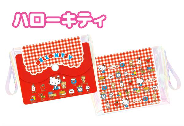 楽天市場】ハローキティ ポーチ グッズ グリッターポーチ ハイビスカス