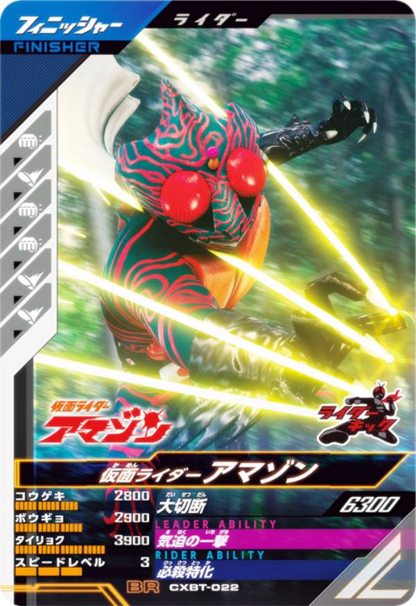 仮面ライダーバトル ガンバライド - ガンバレジェンズ　シンクロデッキブースター　アマゾンオメガ　LLR 他まとめ売り Amazon.co.jp: ライダーバトル ガンバレジェンズ SCBT-022
