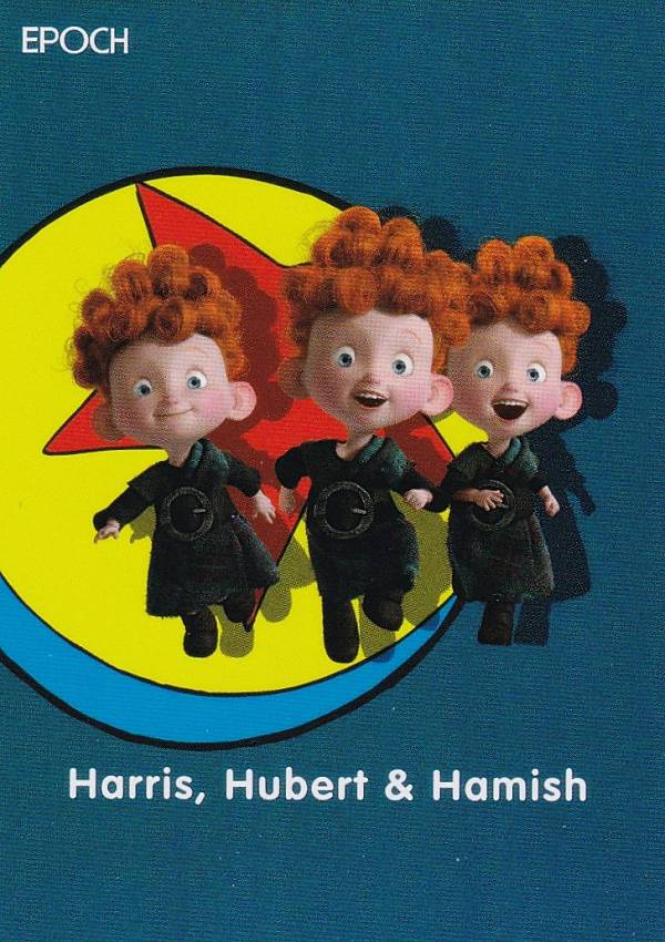 【[ホロ 03/25 パラレル] 83 ハリス＆ヒューバート＆ヘイミッシュ (インサートカード/メリダとおそろしの森)】 2025 EPOCH Collection Cards PIXAR Characters画像