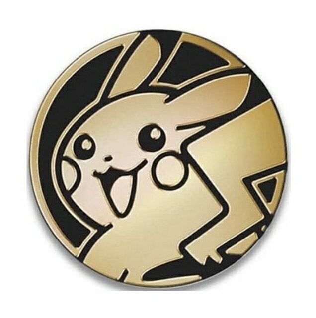 Pokemon Card Game Pokemon Coin Pikachu Pokemon Gold Clear Pikachu Coin