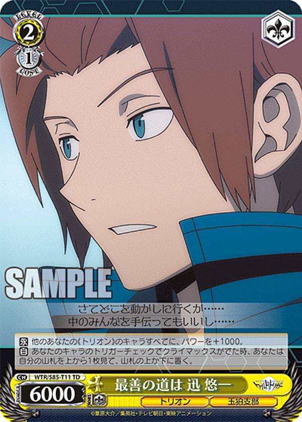 楽天市場】ヴァイスシュヴァルツ WTR/S85-T20 空からの襲撃 空閑 遊真