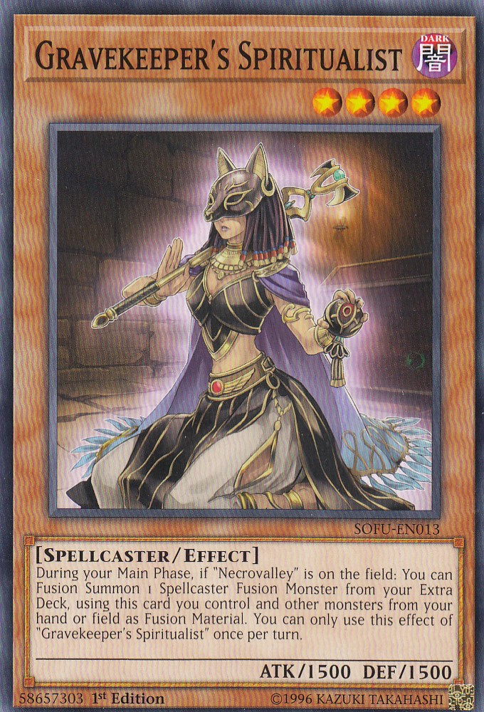 楽天市場】遊戯王 墓守の霊術師 ノーマル SOFU-JP013 闇属性