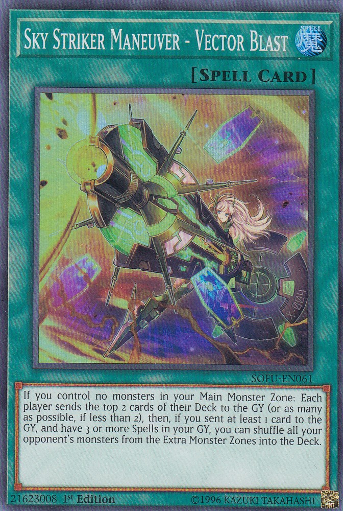 【PSA9】　遊戯王　閃刀術式ベクタードブラスト　20th 状態A-〕☆アジア☆閃刀術式ベクタードブラスト【20th
