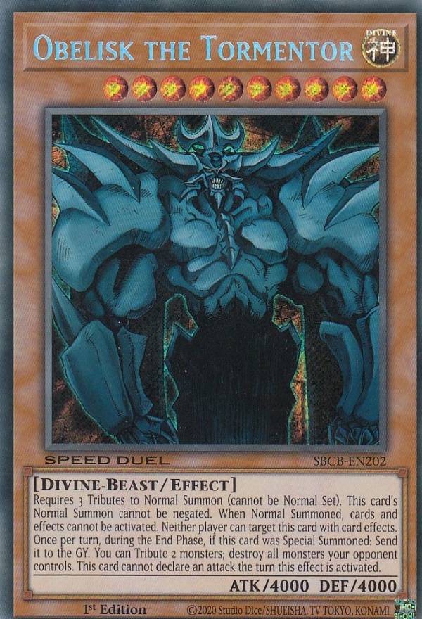 楽天市場】遊戯王 LC01-EN001 オベリスクの巨神兵 Obelisk the