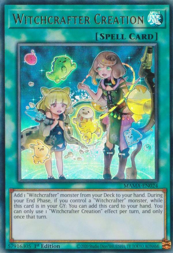 #1 ウィッチクラフト デュエルセット 未開封 37-MS1120-10 遊戯】ウィッチクラフト・コラボレーション【ノーマル/魔法