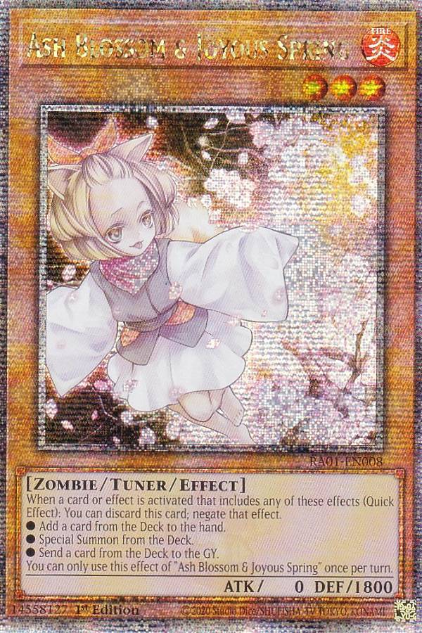 遊戯王 RA01-EN008 灰流うらら Ash Blossom & Joyous Spring (英語版 1st Edition 25th クォーターセンチュリーシークレットレア) 25th Anniversary Rarity Collection|REALiZE トレカ&ホビー店