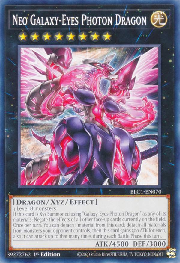 ビリーズエンター オンラインストア Galaxy-Eyes 銀河眼の光子龍 英語 