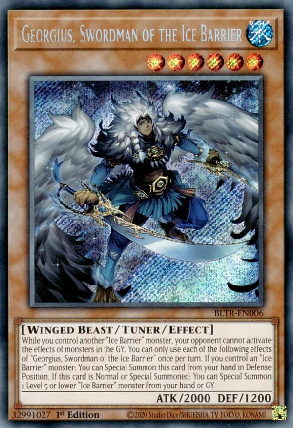遊戯王　氷剣竜ミラジェイド　EU版(英語) スターライト　1st 1枚 遊戯王 氷剣竜ミラジェイド/ウルトラ/英語/1st