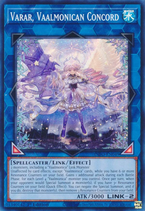 楽天市場】遊戯王 ヴァルモニカの神奏−ヴァーラル 【INFO-JP049